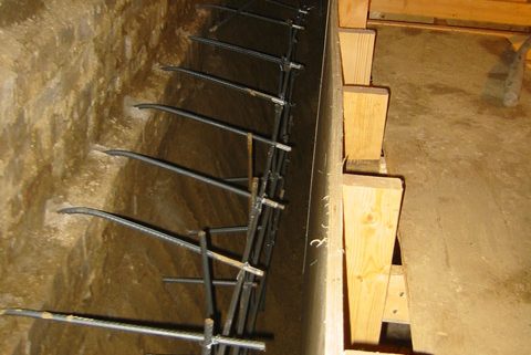Bench footing