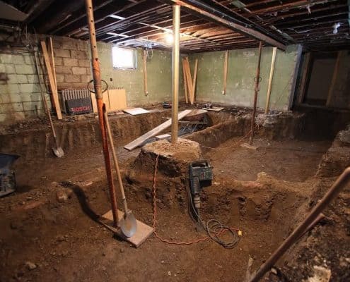 Basement Lowering-Underpinning Project in Toronto Basement Lowering-Underpinning Project in Toronto