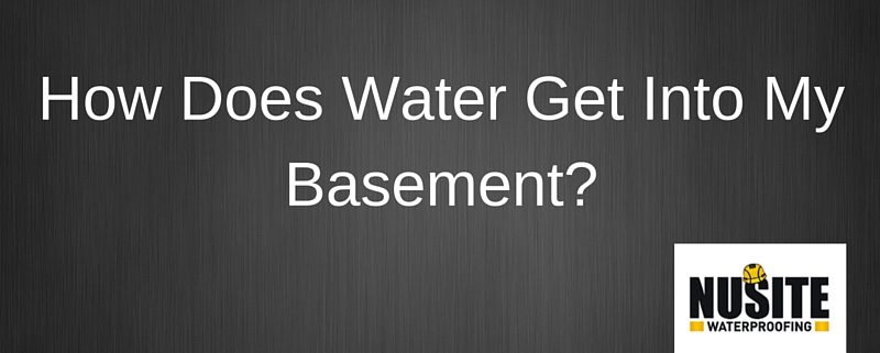 Why Water Leaks In Toronto Basement