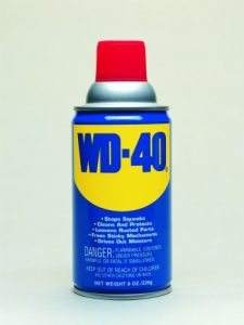 using wd40 around the house