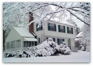 Toronto home in Winter