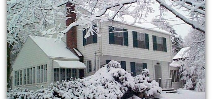 Toronto home in Winter