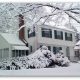 Toronto home in Winter