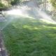 Water leak from unground sprinkler system