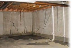 basement leak in Etobicoke home