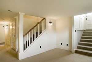 finished and dry basement in Toronto