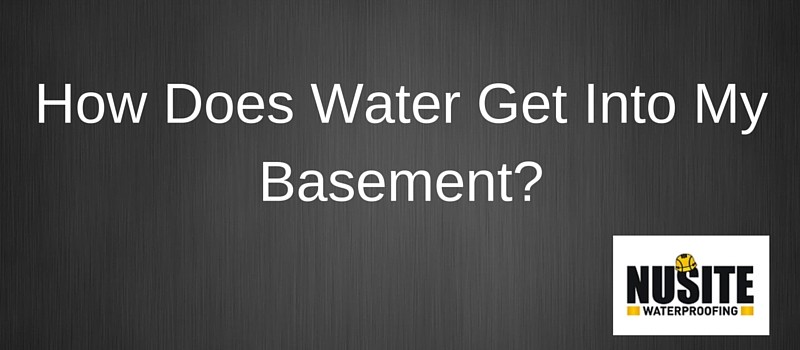 Why Water Leaks In Toronto Basement
