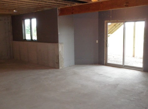 Finishing a walkout basement in Toronto