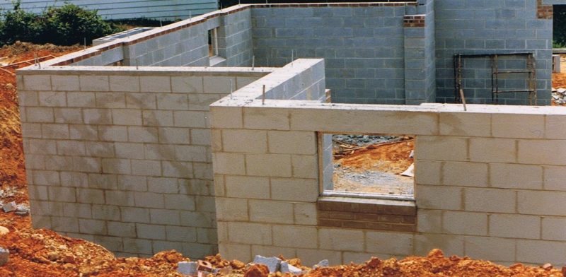 Concrete Block Wall Basement in Toronto
